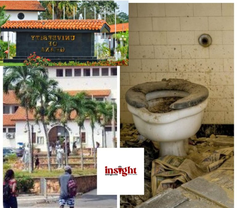 University of Ghana students turn Church washroom into sleeping place