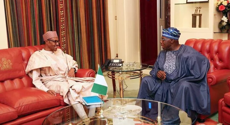 Obasanjo Tells Buhari To Cancel Compromised Election, Says Tensions Are Building Up