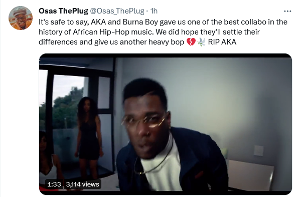 AKA Shot And Killed - South Africans React To Rapper's De@th On Twitter