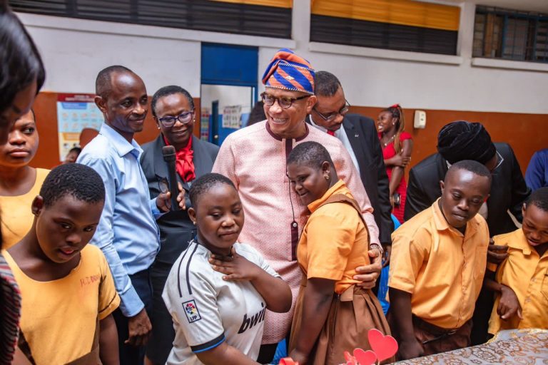 NPA celebrates 'chocolate day' with pupils of Dzorwulu Special School