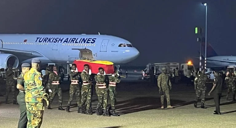 Christian Atsu's Mortal Remains Arrives In Ghana From Turkey - WATCH