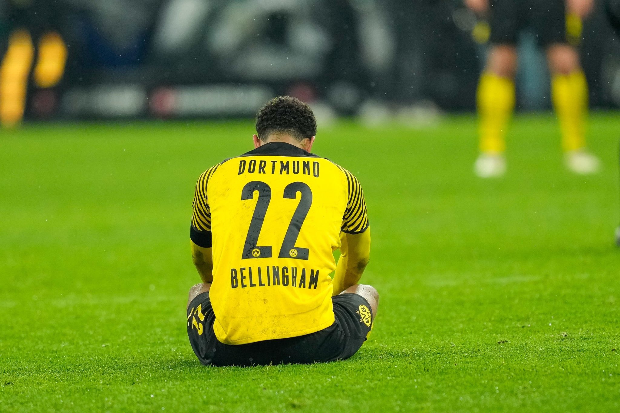 Jude Bellingham sad at dortmund