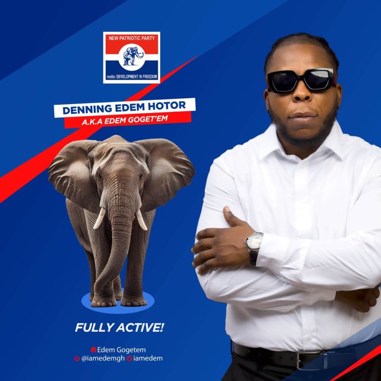 You Dey Volta Dey Go For NPP - Fans Roast Edem For Joining NPP A Day After Posting NDC Flyer To Tease Them