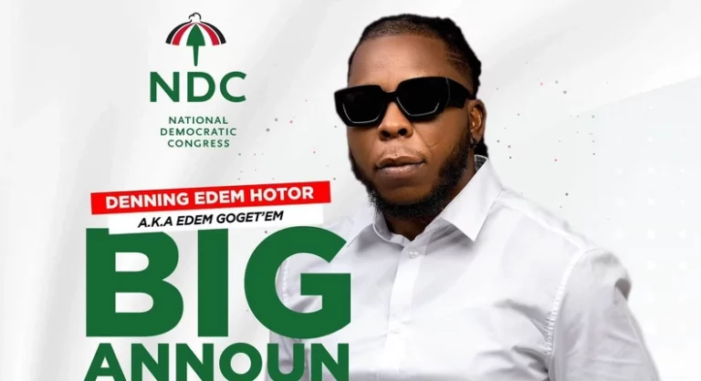 Edem Set To Contest For MP After Fans Convinced Him To Join NDC Parliamentary Primaries