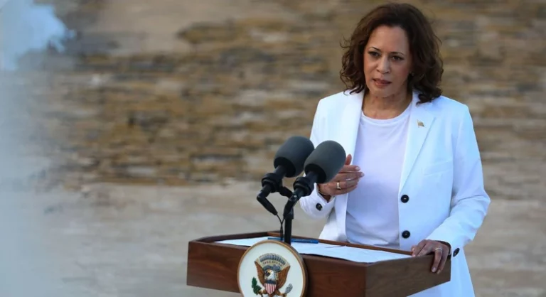 Kamala Harris Delivers Emotional Speech After Visit To Cape Coast Castle