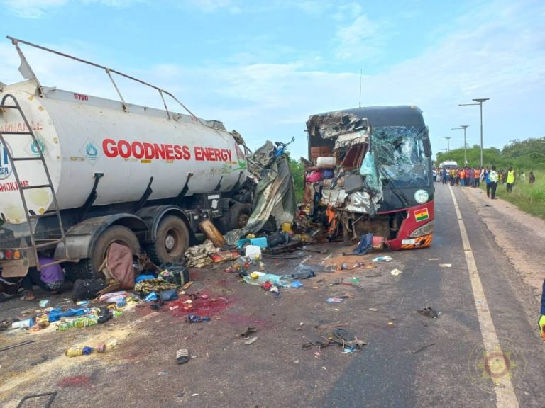 15 Passengers Reportedly Dead In A Ghastly Accident On Accra-Cape Coast Road