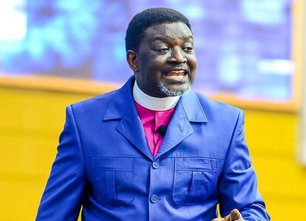 Social Media Reacts To Nogokpo And Bishop Agyinasare Beef Over "Demonic Headquarters" Tag