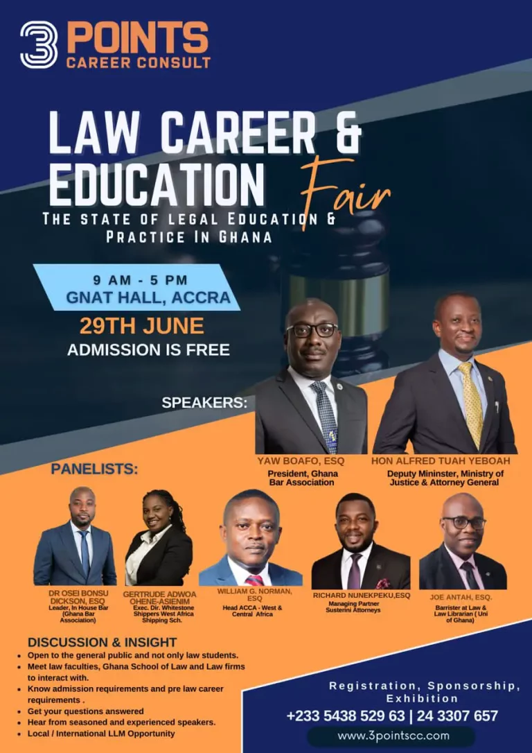 3 Point Career Consult set to host Law Career & Education Fair