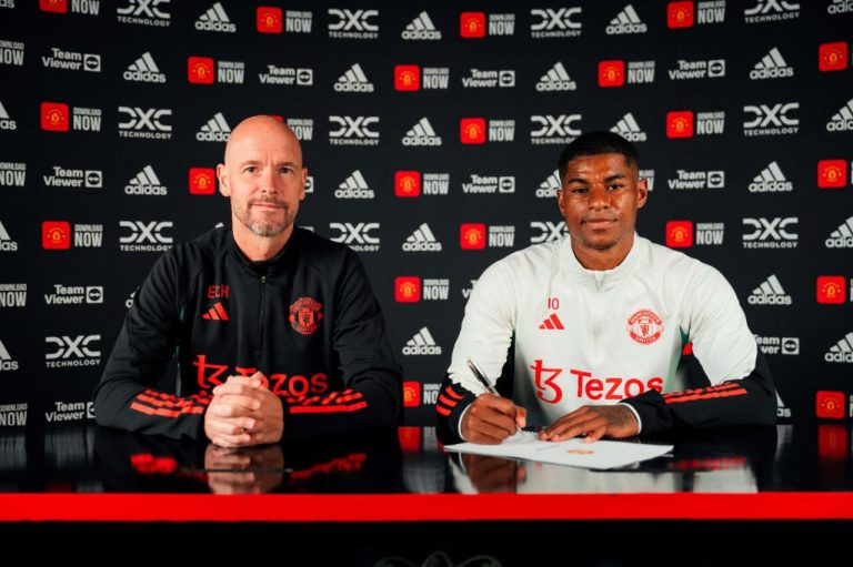 OFFICIAL: Marcus Rashford Signs New Contract With Manchester United