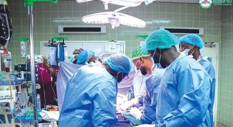 Korle Bu Team Performs First Kidney Transplant On 2 Patients