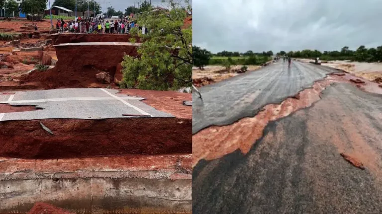 North East Region: Heavy Rains, Dam Spillage Wash Away Roads