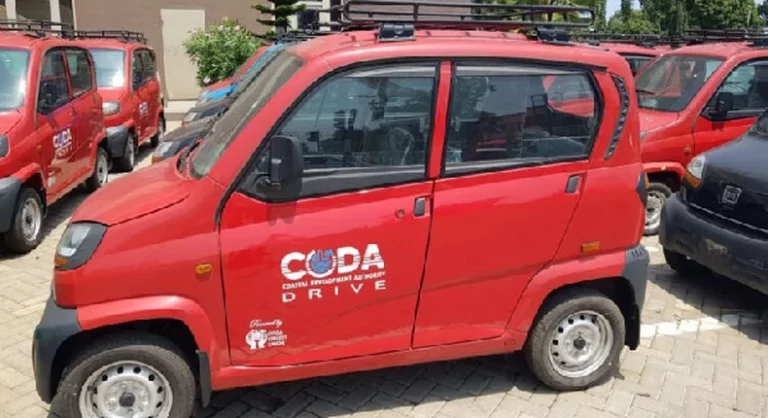 CODA mini cars to replace Okada abandoned to rust - Photos