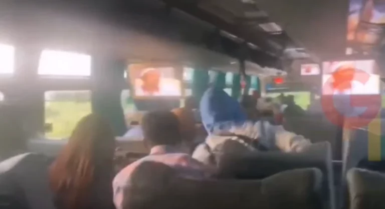 Reactions as GBC journo and passengers escaped near-death armed robbery attack on Kintampo highway - WATCH