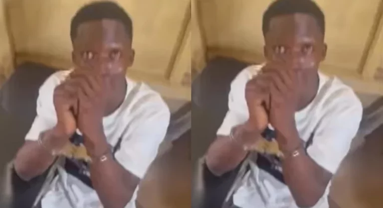 Security boy who killed his Madam a month after being employed arrested; Speaks on stolen car