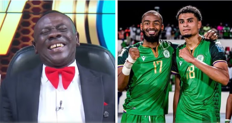 Ghanaians bore as Comoros mocks Ghana on Social Media with laughing video of Akrobeto