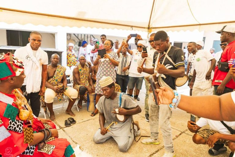 Osahen Makes History …During Aboakyer Festival