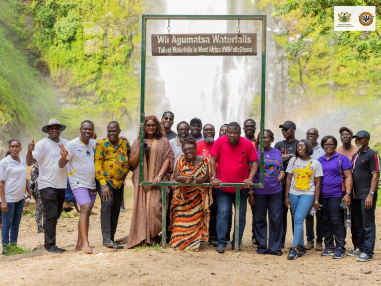 NFA Boss Kafui Danku Joins Tour to Boost Local Development