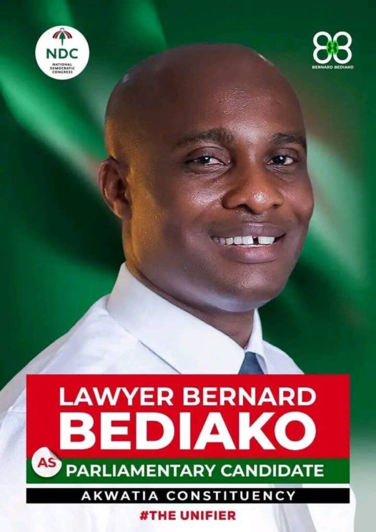 NDC’s Bernard Bediako Baidoo Wins Akwatia Seat
