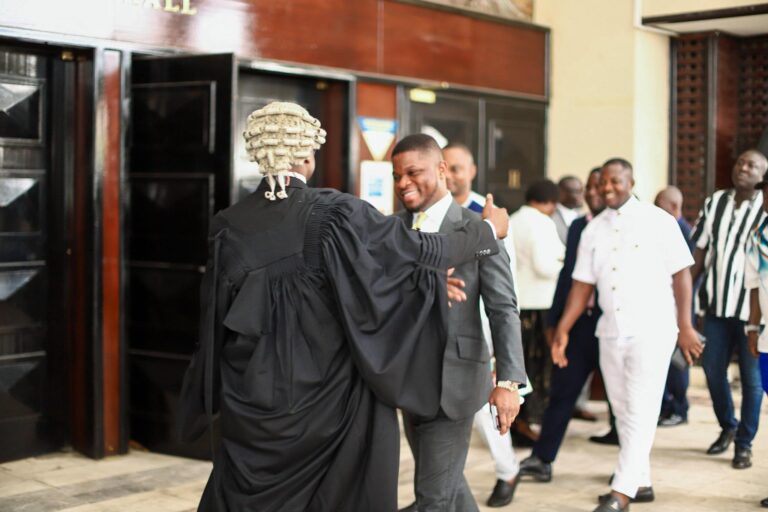 Eric Adjei Graduates From Law School …Expresses Gratitude To Sammy Gyamfi, Others