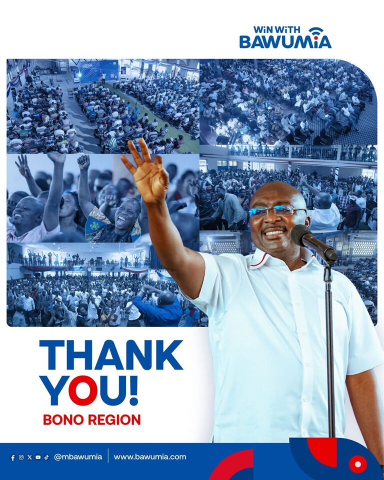 Bawumia Convinces Bono, Bono East And Ahafo He Is Candidate To Beat Bawumia Convinces Bono, Bono East And Ahafo He Is Candidate To Beat